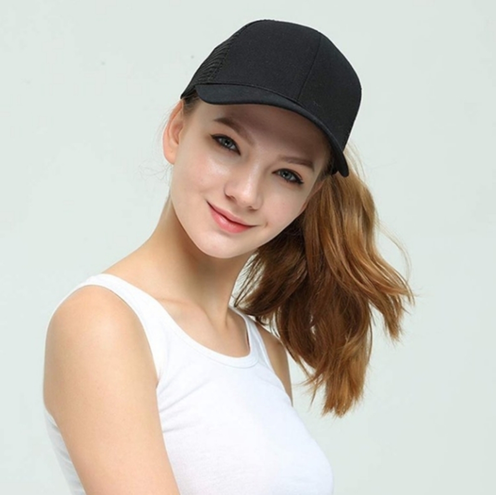 Women's Ponytail Messy High Buns Mesh Truc…